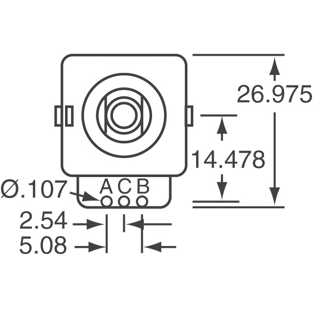 ECW1J-B24-BB0012L Bourns Inc.  Encoders